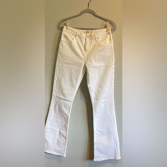 Free People We the Free White Jeans Size 28 - Picture 1 of 8